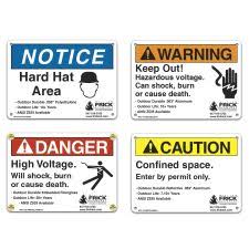 Ansi Nema Osha Safety Warning Labels