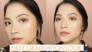 easy simple graduation makeup