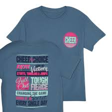 cheer by choice tee size youth x small