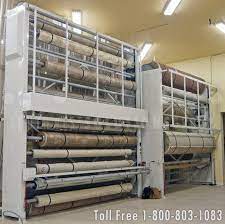 storing rolls of carpet vinyl rolls e