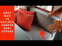 Recover Camper Rv Cushion Seat Covers