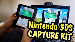 You need to buy a 3ds or wii specific capture card to assist easy transfer of content between these devices. Katsukity Nintendo 3ds Capture Card Review