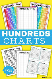 free printable hundreds charts for kids