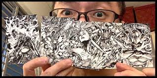 wave two sketch cards from elvin ching