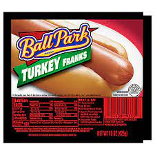 ball park turkey hot dogs original