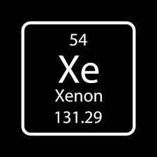 xenon symbol chemical element of the