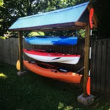 Diy Kayak Rack And Easy To Build