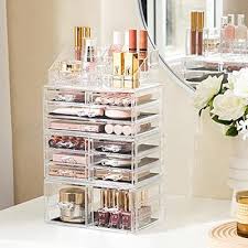 makeup storage organizer drawers