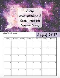 This collection of daily quotes and verses will give you the spiritual hug you need, renewing your mind to the truth that god is in the details of every breath you take. Free Printable 2017 Motivational Monthly Calendar