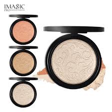 Where to apply highlighter on your face. Imagic Highlighter Powder Women Bronzer Powder Beauty Makeup Professional Shopee Philippines