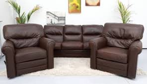 delivery genuine leather moran sofa