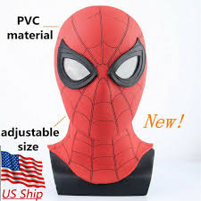Cardboard man props & diy. The Spider Man Mask Balaclava Cosplay Spider Man Homecoming For Sale Online Ebay