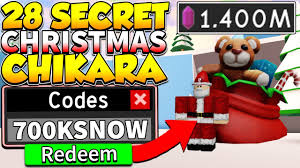 If you don't know how to apply the codes, read the instruction below on how to redeem it 28 Secret Christmas Youtuber Chikara Codes In Anime Fighting Simulator Roblox Defildplays Let S Play Index