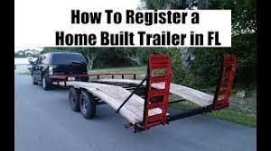 home built trailer in florida