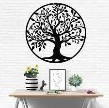 Family Tree Wall Art Metal Wall Decor