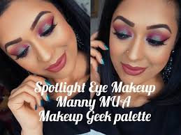 manny mua makeup geek eyeshadow palette