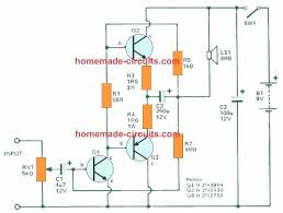 simple mini audio lifier circuits