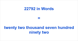 22792 in Words – How to Spell 22792 | numbersinwords.net
