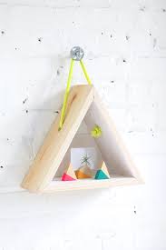 My Diy Hanging Triangle Shelf I Diy