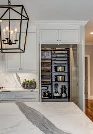 concealed walk in pantry with bi fold