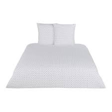 bedding set in white cotton gauze