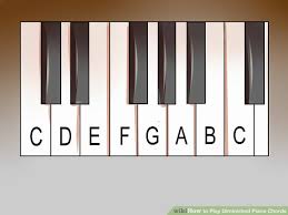 How To Play Diminished Piano Chords 8 Steps With Pictures