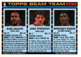 1992 93 topps beam team basketball