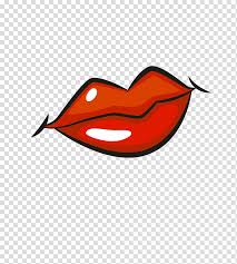 heart drawing lip cartoon kiss