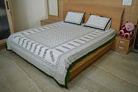 cotton bed sheet exporter from jaipur