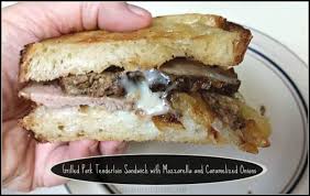 When it is about half heated add leftover gravy from the pot roast and cook until hot. Grilled Pork Tenderloin Sandwich The Grateful Girl Cooks
