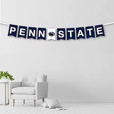 felt party banner nittany lions psu