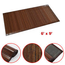 bamboo 6 x 9 floor mat area rug