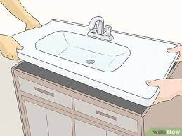 easy ways to install a vanity top with