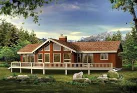 Log Cabin House Plan 3 Bedrms 2