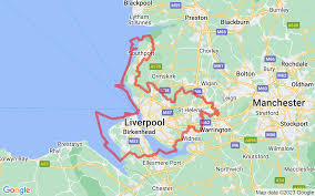 merseyside map free map of merseyside