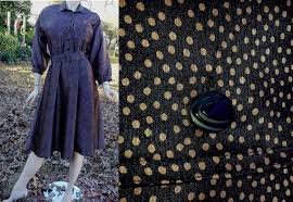 80s Dress Leslie Fay Vintage Dress Secretary Dress Shirtdress 80s Costume Copper And Black Leslie Fay Dress Dress Size 10