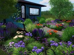 Full Sun Prairie Garden Template Pre