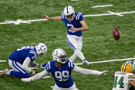 Indianapolis — the indianapolis colts have claimed kicker chase mclaughlin off of waivers, adding a young kicker to the roster after adam vinatieri was limited in practice on wednesday with a knee injury. Indianapolis Colts Kicker Rodrigo Blankenship Receives Afc Honor Has Early Lead For Another Sports Illustrated Indianapolis Colts News Analysis And More