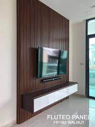 Wood Slat Tv Feature Wall Feature