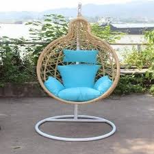 Iron Modern Garden Swing Chair In