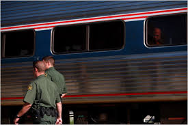 border patrol sweeps of trains and