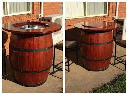 Wine Barrel Table Barrel Coffee Table
