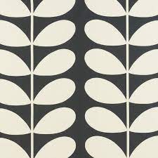 giant stem cool grey fabric by orla