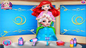 Trò Chơi Làm Tóc Cho Elsa - Game Làm Đẹp Cho Công Chúa Elsa