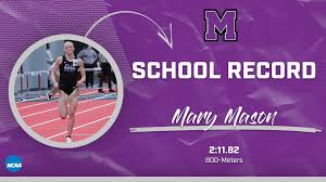 track and field mary mason breaks