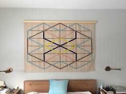 ikea rug into a wall tapestry