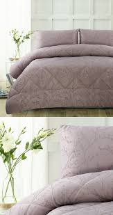 Pippa Mauve Comforter Set By