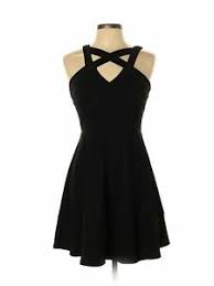 Details About Love Nickie Lew Women Black Casual Dress 9