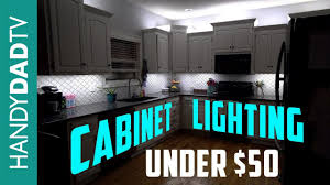 budget cabinet lighting under 50