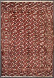 antique turkmen bukhara antique carpet